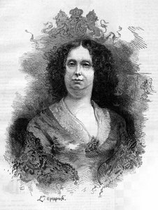 Porträt von Sophie Friederike Mathilde von Württemberg (1818-1877), Königin der Niederlande. Gravur in „Le Monde Illustré“ Nr. 1053 vom 16. Juni 1877