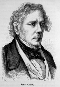 Porträt von Victor Cousin (1792 - 1867), französischer Philosoph - in „L