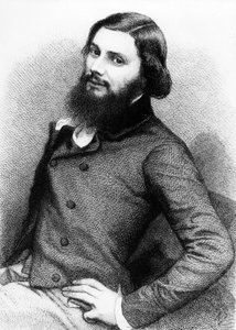 Porträt eines jungen Gustave Courbet, ca. 1840er