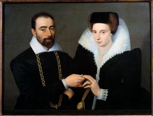 Porträt eines Paares (oder Doppelporträt)