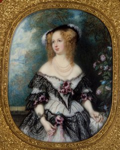 Porträt einer Frau. Gemälde der französischen Schule von French School