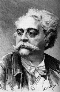 Porträt des Malers und Bildhauers Albert Ernest Carrier-Belleuse (1824-1887), in „Le Monde Illustré“ 1887