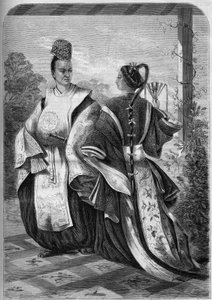 Porträts von Kaiser Komei (1831-1867)
