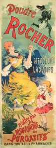 Plakat für Rocher-Pulver, Das beste Abführmittel, ca. 1900
