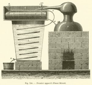 Erstes Gerät von Isaac Berard von French School