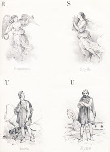 Umbenannt, Sibylle, Theseus, Odysseus von French School