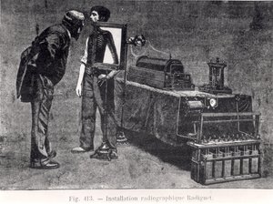Radiguet-Röntgenmaschine von French School