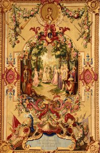 Regence Gobelins Tapisserie mit der Geschichte von Don Quixote, 1717-18