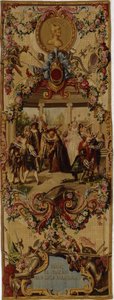 Regence Gobelins Wandteppich mit der Geschichte von Don Quixote, 1717-18 von French School