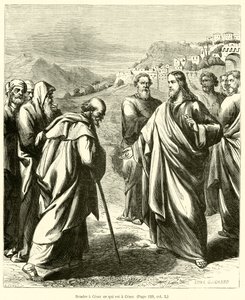 Gebt dem Kaiser, was des Kaisers ist (Gravur) von French School