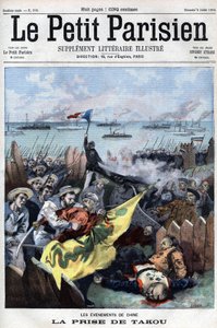 Boxeraufstand (1898-1900): Die Alliierten erobern Takou in China - in „Le Petit Parisien“