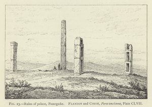 Ruinen des Palastes, Pasargadae