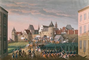 Ansturm der kaiserlichen Truppen bei Hoscht, 28. August 1800