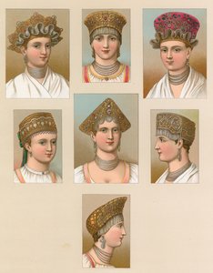 Russisches Kostüm von French School