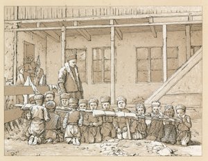 Russisches Kostüm von French School
