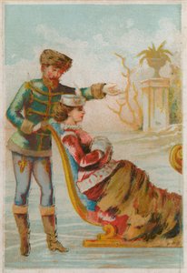 Russische Tracht von French School