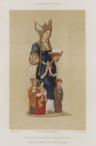 Heilige Elisabeth von Ungarn von French School