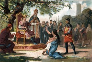 Saint Louis (Ludwig IX.) von French School