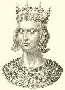Heiliger Ludwig (von einem Reliquiar)