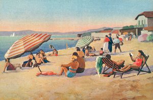 Saint Tropez: La plage de la bouillabaisse von French School