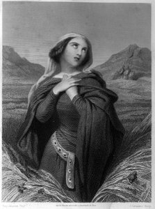 Sainte Adelaide oder Adelaide de Bourgogne (931-999) in „Les Saintes Femmes“ von French School