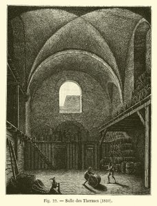 Thermen-Saal, 1810 von French School