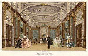 Theaterszene von French School