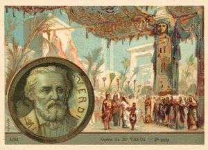 Szene aus Giuseppe Verdis Oper Aida