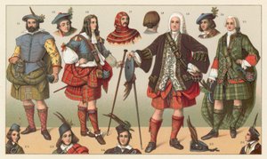 Schottisches Kostüm von French School