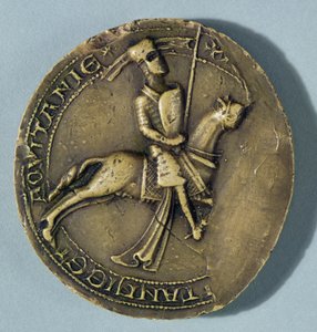 Siegel von Arthur I., Herzog der Bretagne