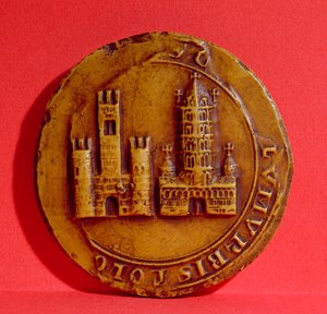 Siegel der Stadt Toulouse, 1303 (Wachs)
