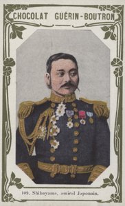 Shibayama, japanischer Admiral von French School