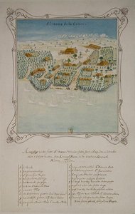 Belagerung von Saint Thomas de la Goiane, in den Antillen, 11. Dezember 1629 von French School
