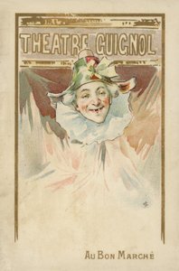 Lächelnder Clown von French School