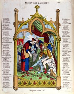 Liedtexte für Le Bon Roi Dagobert, Mitte des 19. Jahrhunderts