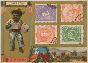 Südamerikanische Briefmarken