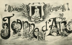 Souvenir, Orleans, Frankreich von French School