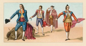 Spanische Tracht von French School