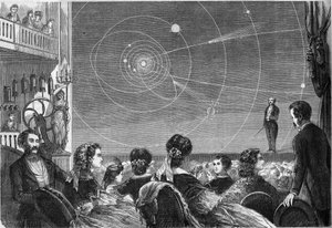 Astronomische Vorstellung im Robin-Theater in Paris von Henri Robin (ca. 1803-1874)