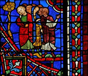 St. Apollinaire: die Gläubigen bei seiner Beerdigung