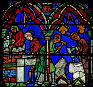 St. Cheron Fenster: Stifter - Maurer