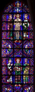 St. Johannes der Täufer mit Agnus Dei; die Taufe im Jordan