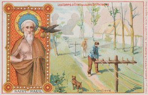 St. Paulus und Seilmacher von French School