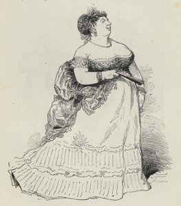 Starke Dame (Stich) von French School