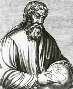 Strabo der Geograph, 16. Jahrhundert von French School