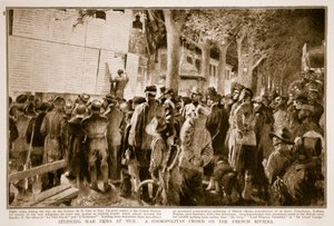 Studium der Kriegsnachrichten in Nizza: Eine kosmopolitische Menge an der französischen Riviera, 1914-19