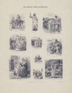 Religiöse Themen von French School