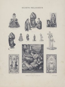 Religiöse Themen von French School