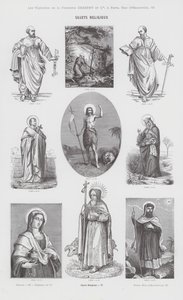 Religiöse Themen (Gravur) von French School