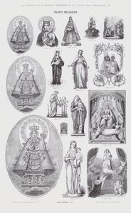 Religiöse Themen (Gravur) von French School